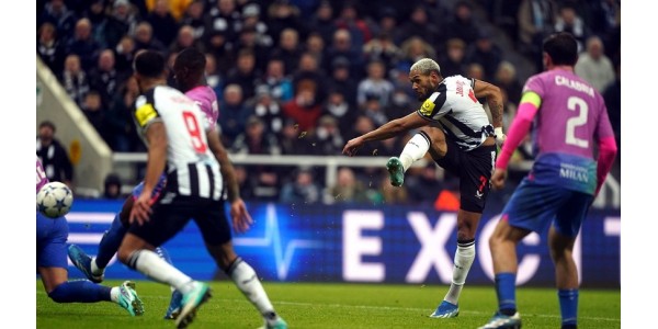 Newcastle United, koji prvi put sudjeluje u Ligi prvaka, ispao je